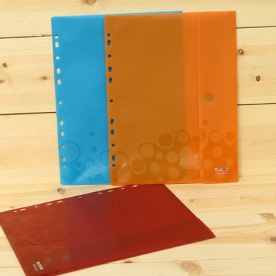 [Leitz] 바인더에 철하는 PP홀더-독일 라이츠 bebop Pocket File Flap 1팩(3개입) 4783 HC30-10