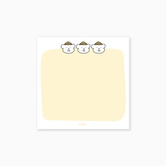 [끙차] 아무말 옐로 떡메 90*90