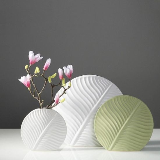 노르딕 도자기 화병 거실 꽃꽂이 인테리어 꽃병