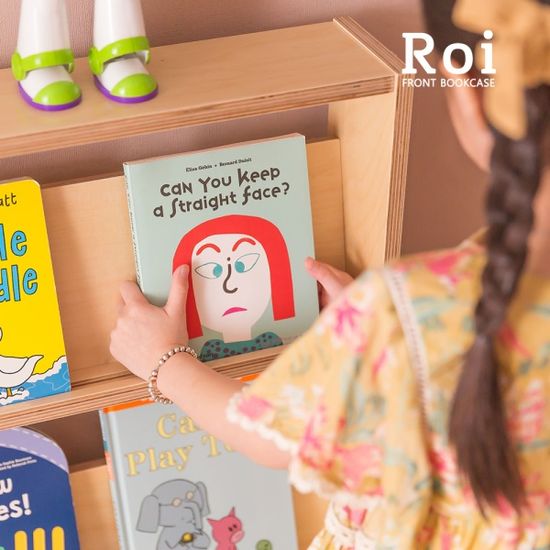 [꼬메모이] 로이 전면책장 1600 / 학습 책장