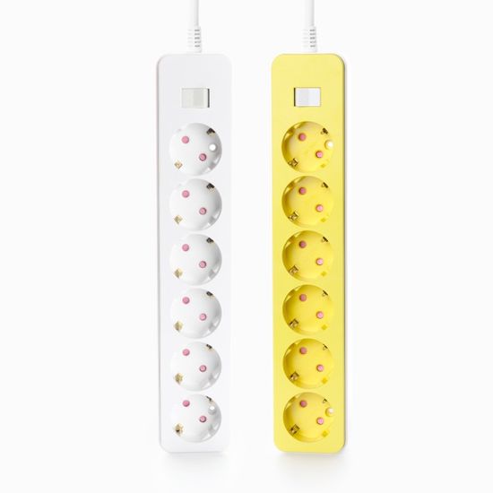 더좋은 멀티탭 통합스위치 과부하차단 6구 1M