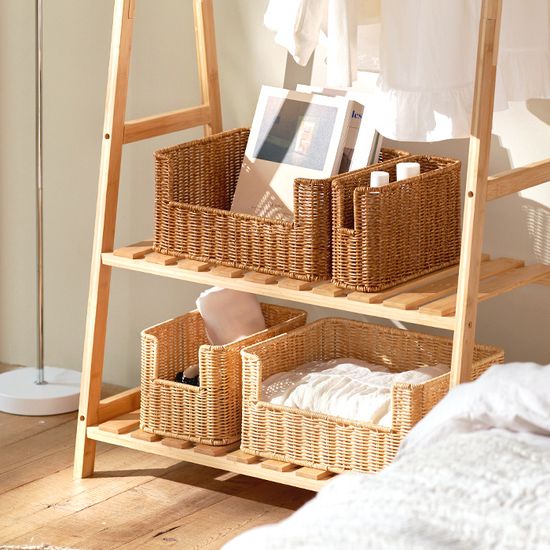 PP라탄 팬트리 바구니 S/M/L - 2colors