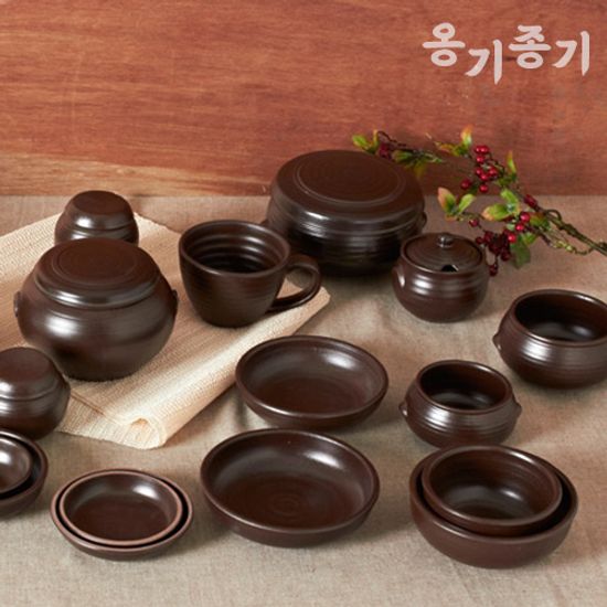 옹기종기 항아리 찬통(중) (뚜껑포함 1SET)