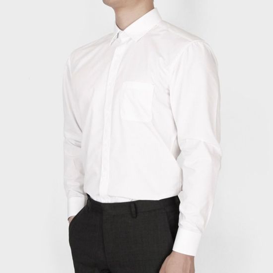 KING 남자와이셔츠 깔끔한흰셔츠 120사이즈(WFDDB99)