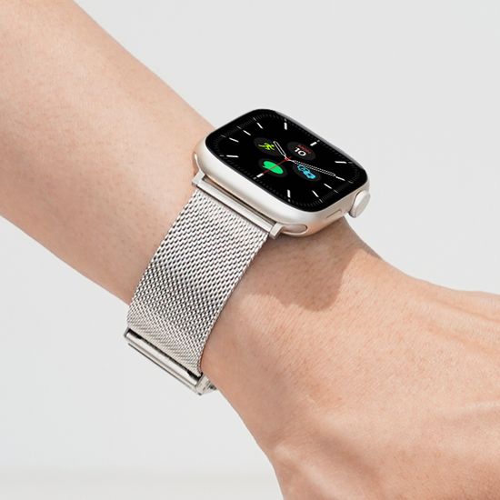 apin 애플워치 메시 밀레니즈 메탈 스트랩 10 9 8 SE