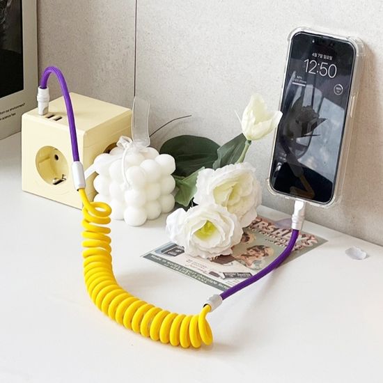 데코아르 멜로우 비비드 멀티탭/어댑터/싱글 케이블