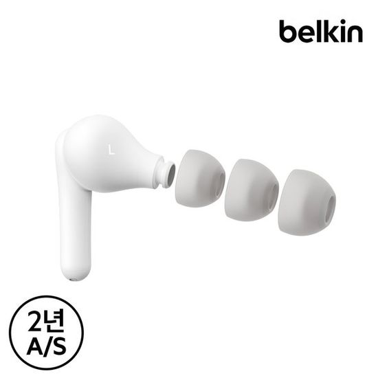 벨킨 사운드폼 ANC 노이즈캔슬링 무선 이어폰 AUC015