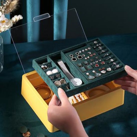 벨벳 귀걸이 목걸이 반지 악세사리 주얼리 보관함