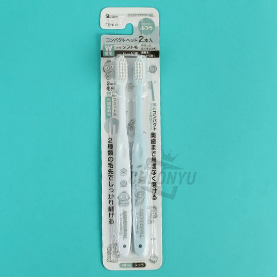 [산리오] 한교동 컴팩트 헤드 칫솔 2P
