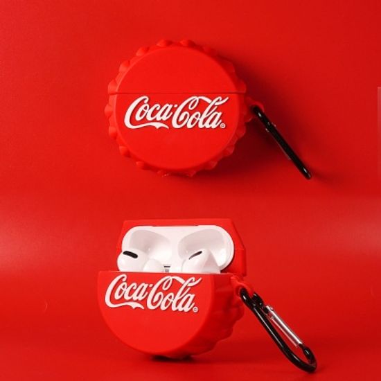 에어팟 프로 1/2세대 콜라뚜껑 입체 케이스/고리세트