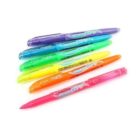 파이롯트 프릭션 지워지는 형광펜-비비드 6색 60SL-6C