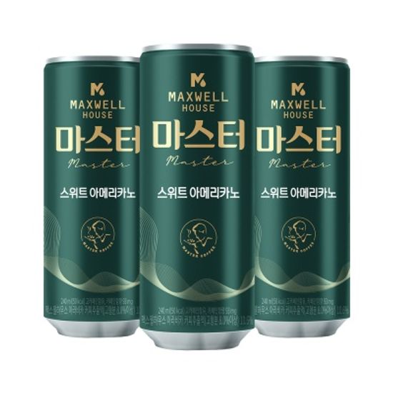 맥스웰하우스 마스터 스위트 아메리카노 240ml 30캔