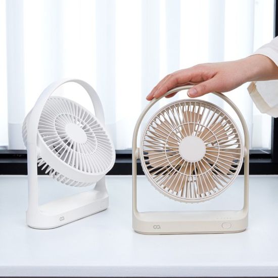 오아 무선 라운드 미니 선풍기