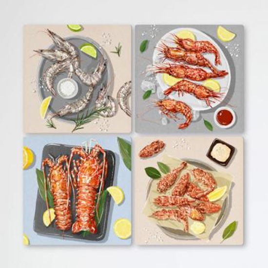 cf534-멀티액자_맛있는갑각류