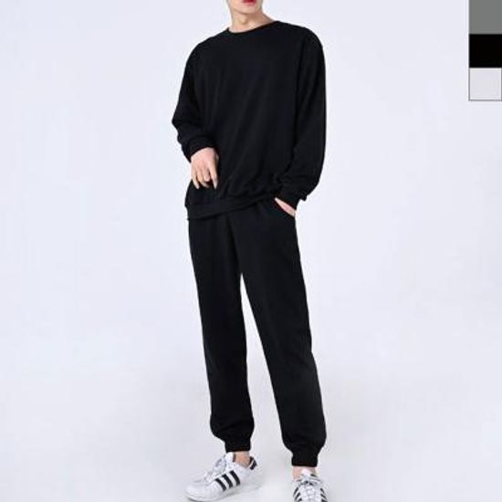 PLS 1035M 1034M_set 남자면맨투맨조거세트
