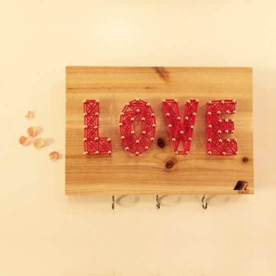 키고리 LOVE 스트링아트 만들기 패키지 DIY