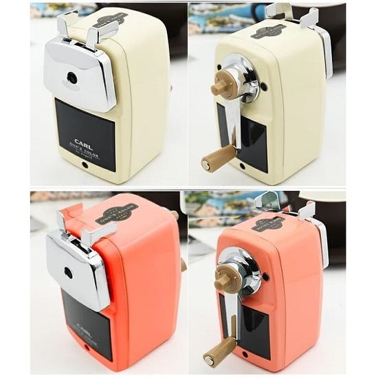 Carl 일본산 2단계 심조절 연필깎이 Angel-5 Royal 3