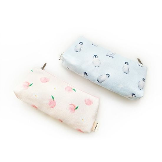 PEACH PENCIL CASE