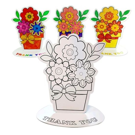 [아티바바] 꽃 칼라링 입체보드/색칠 공부 칼라링북