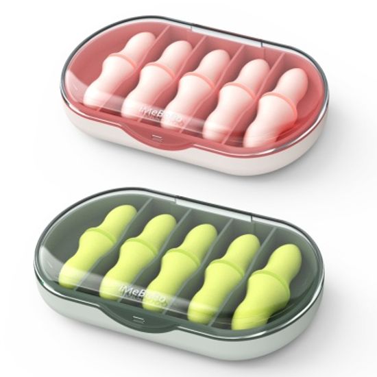 베이직 소음방지 이어플러그 귀안아픈 숙면 폼 귀마개