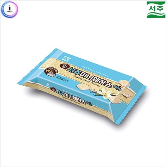 서주 바닐라미니웨하스80g 1p 쿠키 과자 웨하스 비