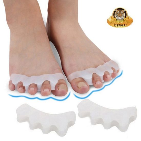 발가락 교정기 발가락링 발가락 무지외반증 교정 실리