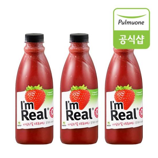 풀무원 아임리얼 스트로베리(700ml) x 3개