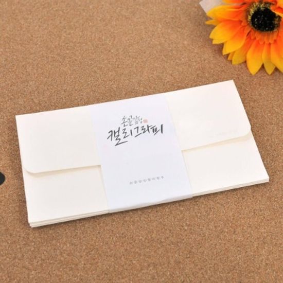 손끝감성 캘리 봉투