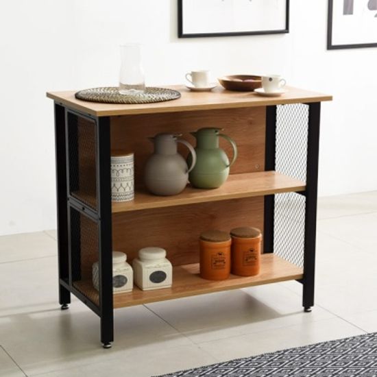 스틸 메쉬홈바 아일랜드 렌지대선반 주방수납장