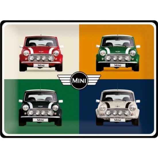 노스텔직아트[23254 ]Mini - 4 Cars Pop Art