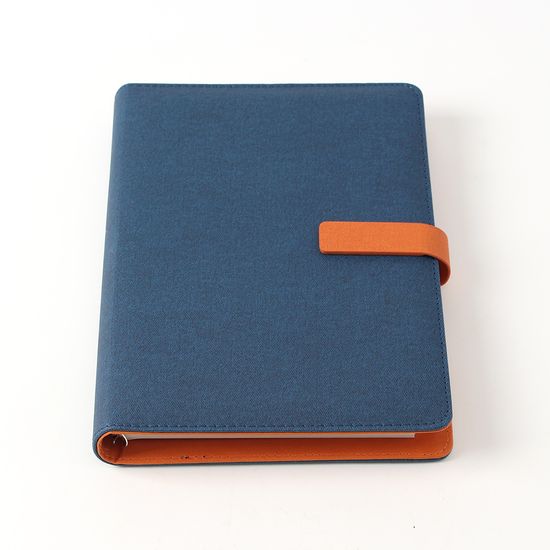 메모리아 다이어리형 노트(A5) (네이비) 6공다이어리