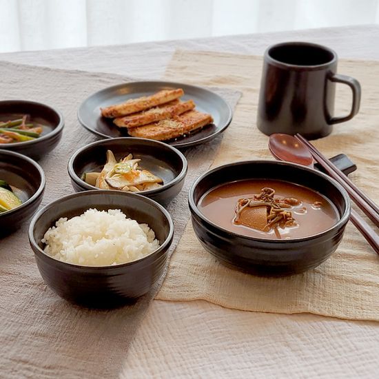 옹기종기 공기,대접 4인조 SET