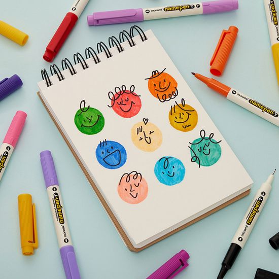 [모나미] 네임펜T 36색세트