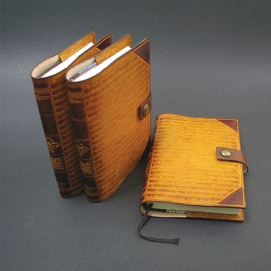 Handmade 가죽 북커버