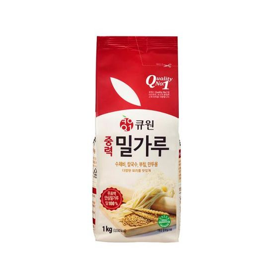 큐원 중력(다목적용)밀가루 1kg