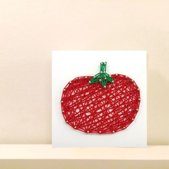 꼬마 토마토 스트링아트 만들기 패키지 DIY (EVA)