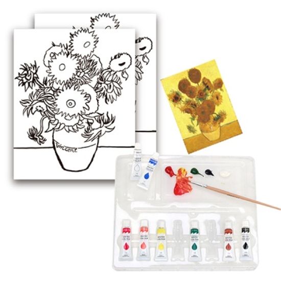 아티바바  뮤지엄시리즈 해바라기 / 명화그리기 반고흐그림