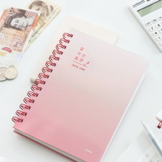 아이코닉 잘 쓰는 습관 가계부 (만년형)