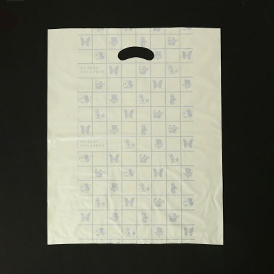 100p 양장비닐봉투(노랑)(45x55cm) / 의류봉투