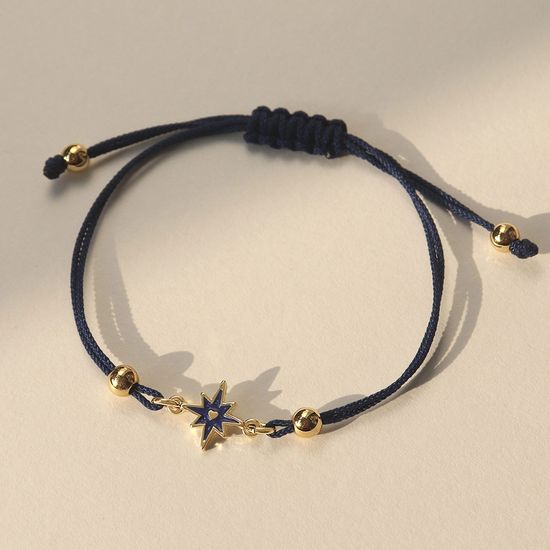 [선물포장] 스태리나이트 하트 매듭팔찌