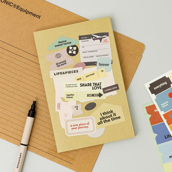 라이프앤피시스 빈티지 라벨 스티커 세트