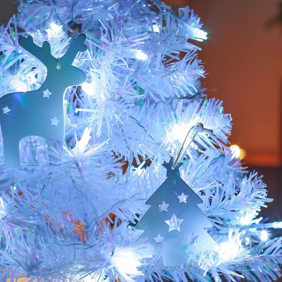 [도토로]은하수 30구 투명선 피켓 LED 백색전구(2.7m)