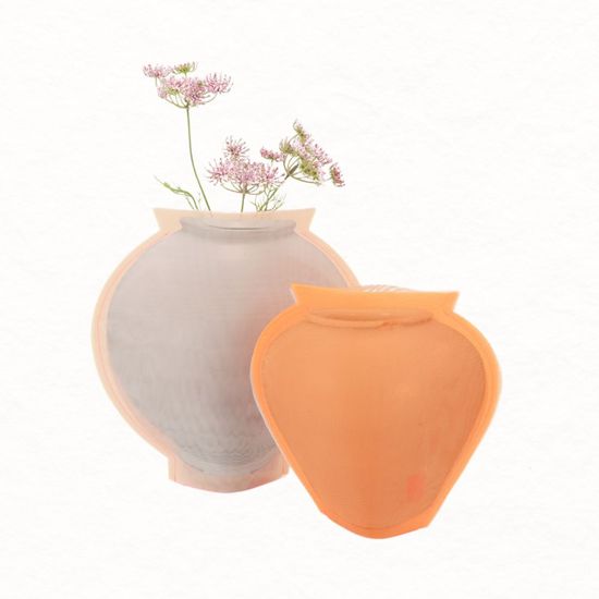 달항아리 패브릭 화병