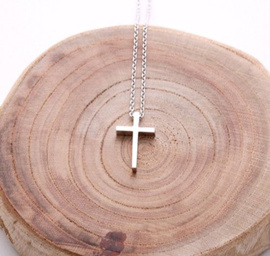 YL-SL cross necklace (NTS002A )