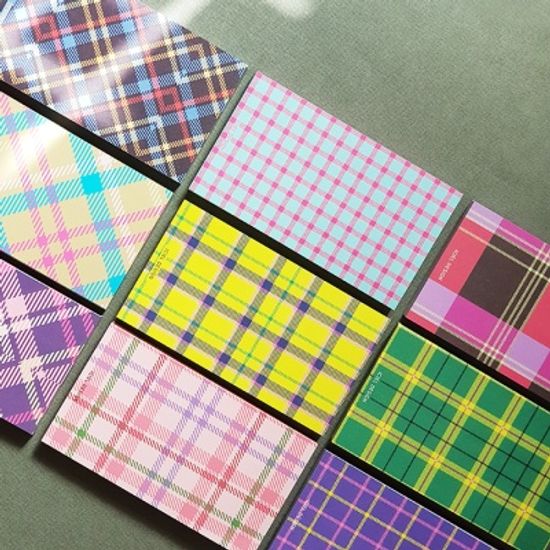 아이씨엘 뉴레트로 10종 MIX 떡메모지,(컬러별 35매)