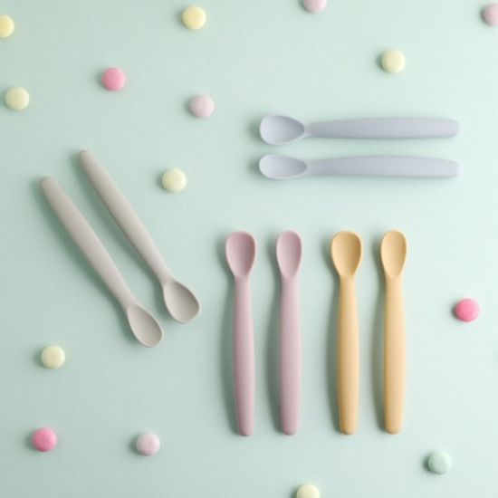 판테온B 실리콘 이유식 스푼 세트