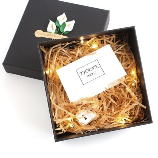 설렘 조명 선물상자 쇼핑백세트 와이어전구 선물박스9