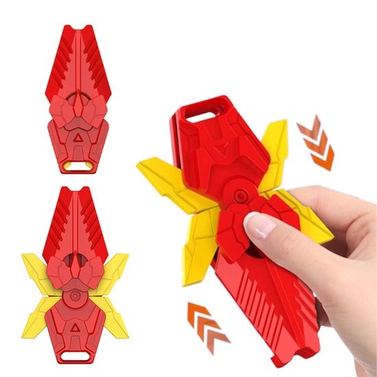 3D 변신 날개 당근칼 피젯 스피너 장난감 토이 나이프