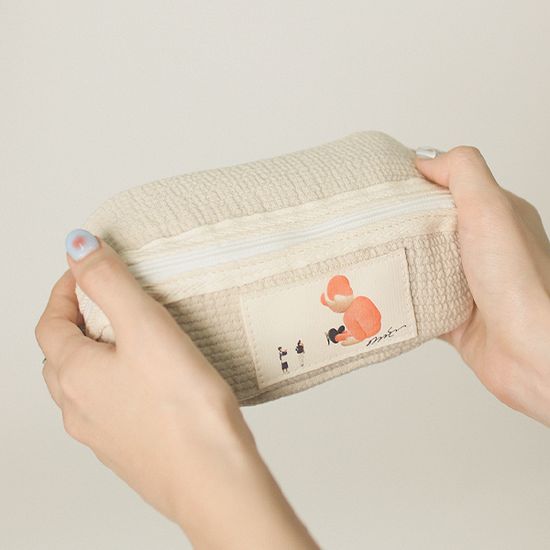 [이규태 콜라보] Hapoom pencil cosmetic pouch