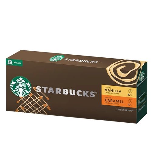 스타벅스 네스프레소 캡슐커피 30개(바닐라&캐러멜)